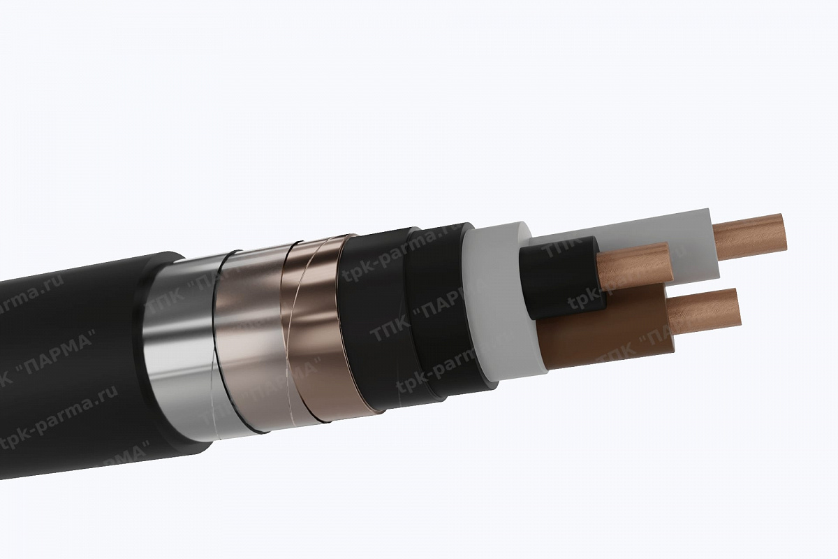 Фотография провода Кабель ВБШвнг(A)-ХЛ 3х2,5 - 6кВ